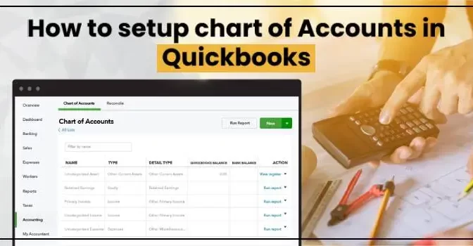How to Setup Chart of Accounts in QuickBooks?