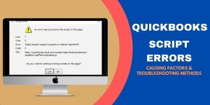 How To Fix QuickBooks Script Error