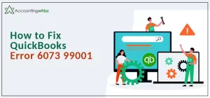 QuickBooks Error 6073 99001